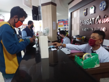 SAMSAT BATANG BATASI JUMLAH WP