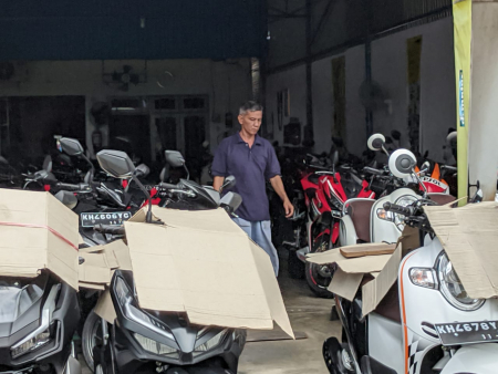 DAYA BELI WARGA PADA MOTOR BEKAS MENURUN