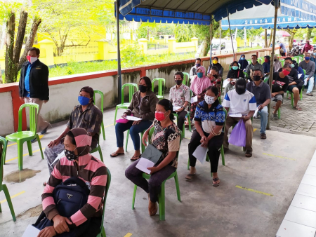 ANTRE AMBIL BANTUAN SOSIAL TUNAI