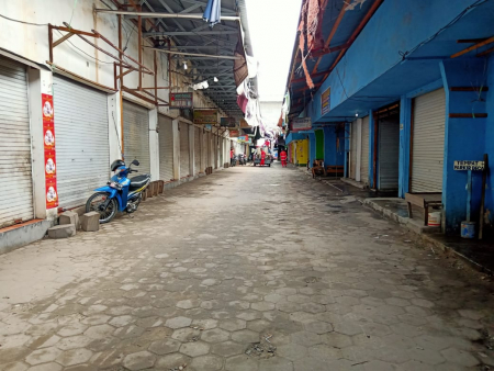PASAR BESAR TUTUP TOTAL