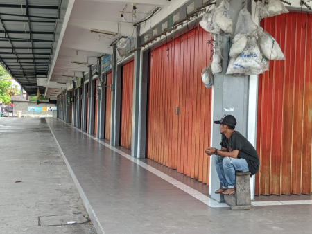 PERTOKOAN di PASAR CITRA TUTUP