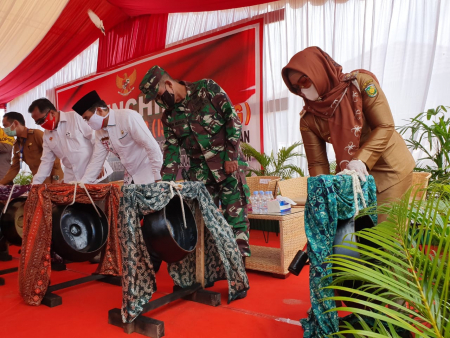 PERESMIAN DESA PANTANG MUNDUR
