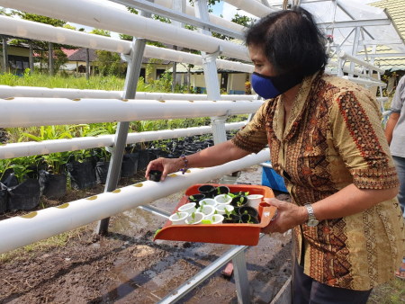 PELAKSANAAN PROGRAM PERTANIAN MASUK SEKOLAH