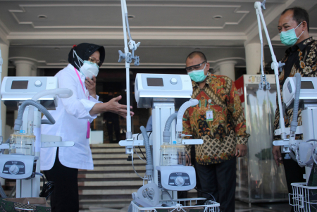 BANTUAN ALAT VENTILATOR UNTUK RUMAH SAKIT