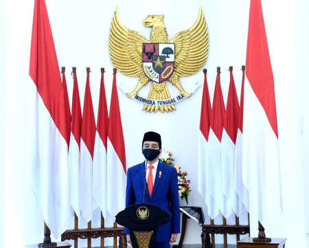 PRESIDEN PIMPIN UPACARA VIRTUAL HARI LAHIR PANCASILA