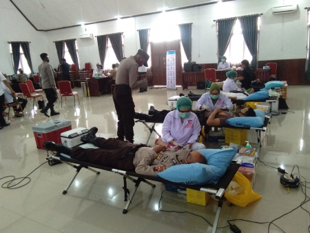 BAKTI SOSIAL DONOR DARAH di  KABUPATEN ASMAT