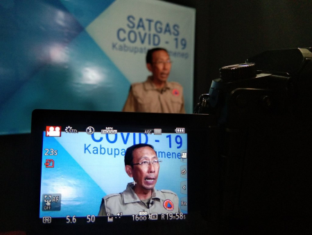 PERKEMBANGAN  COVID-19 di SUMENEP