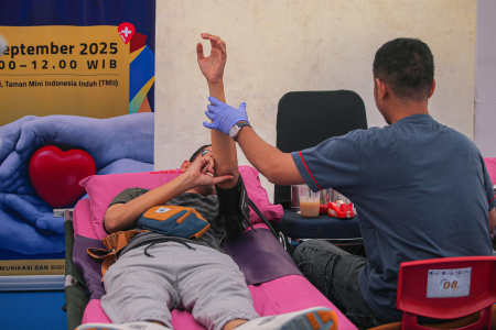 DONOR DARAH HUT KEMKOMDIGI KE-24