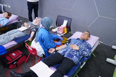 DONOR DARAH HARI BAKTI POSTEL KE-81