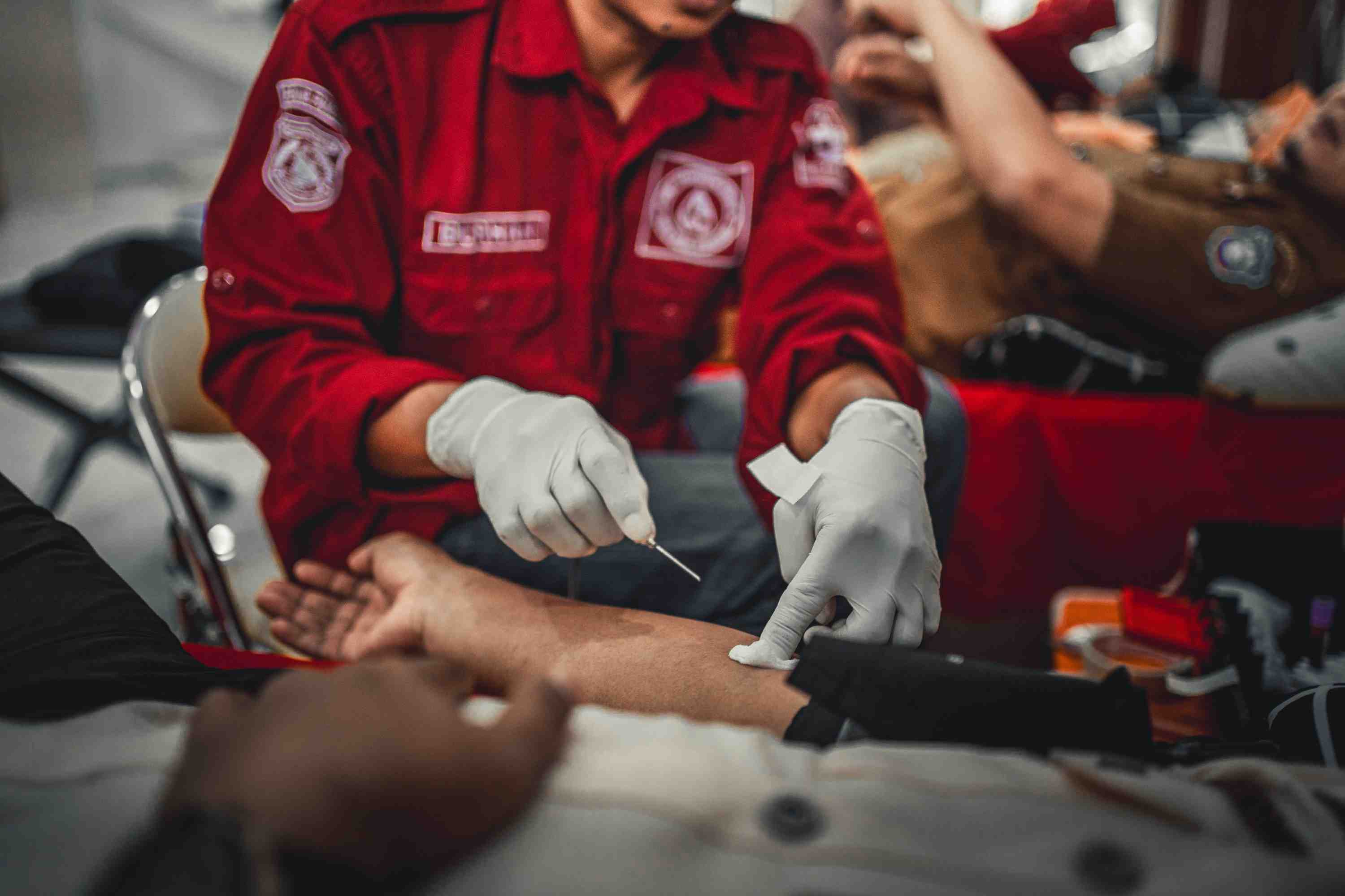 AKSI DONOR DARAH  HUT PANGKEP KE-65