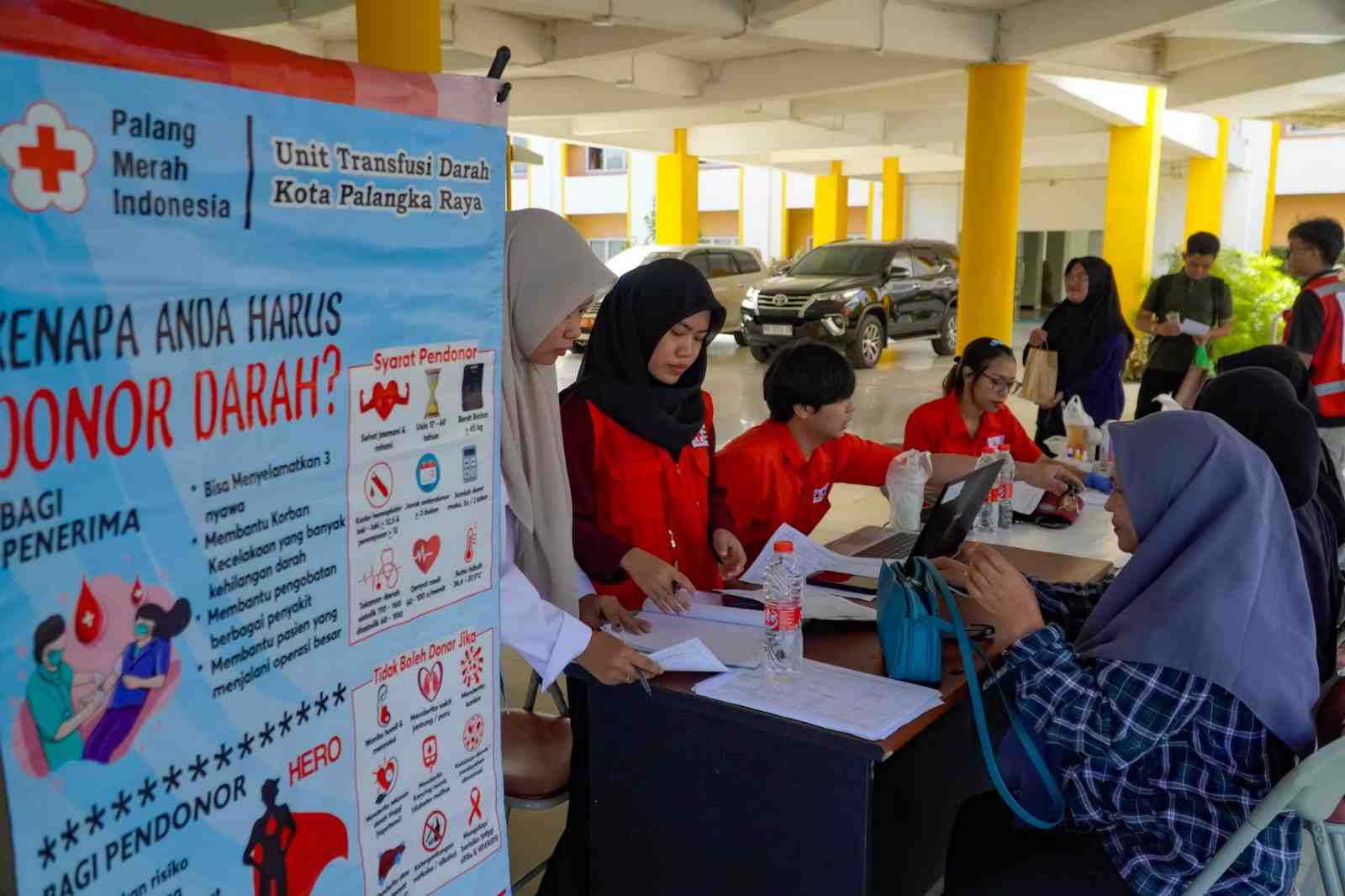 BAKTI SOSIAL DONOR DARAH DI PALANGKA RAYA