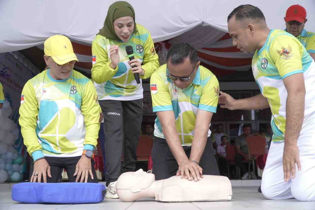 SIMULASI PENANGANAN KORBAN