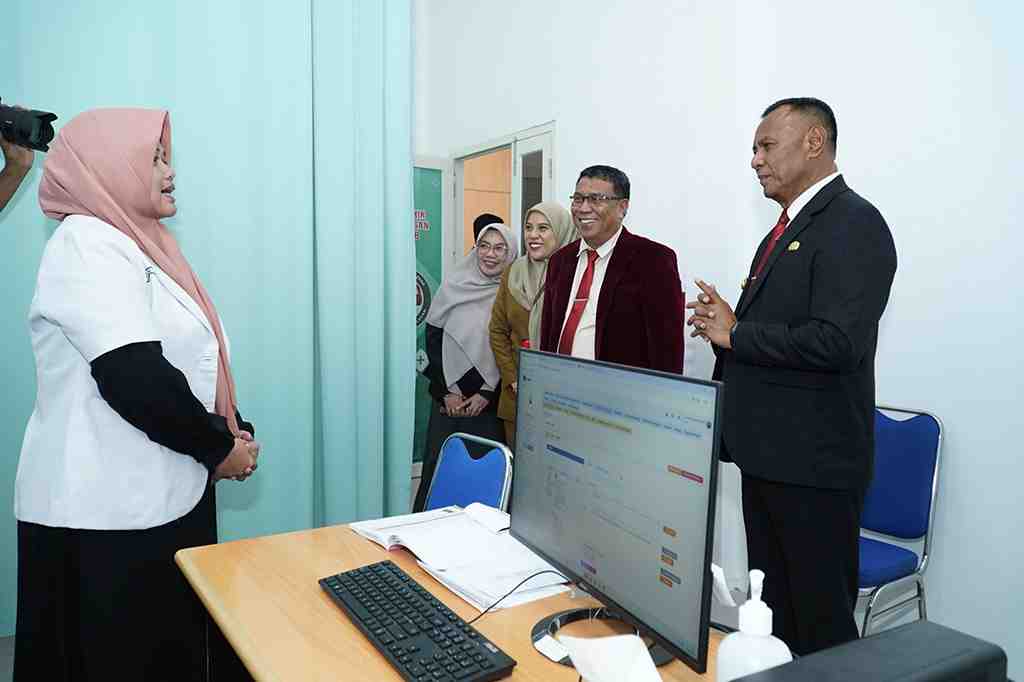TINJAU POLIKLINIK ANAK RSD TIDORE