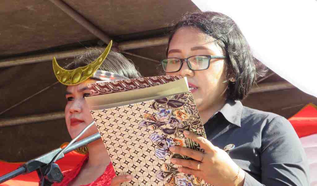 PEMBACAAN SK BUPATI BUNDA LITERASI SBD				