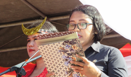 PEMBACAAN SK BUPATI BUNDA LITERASI SBD				