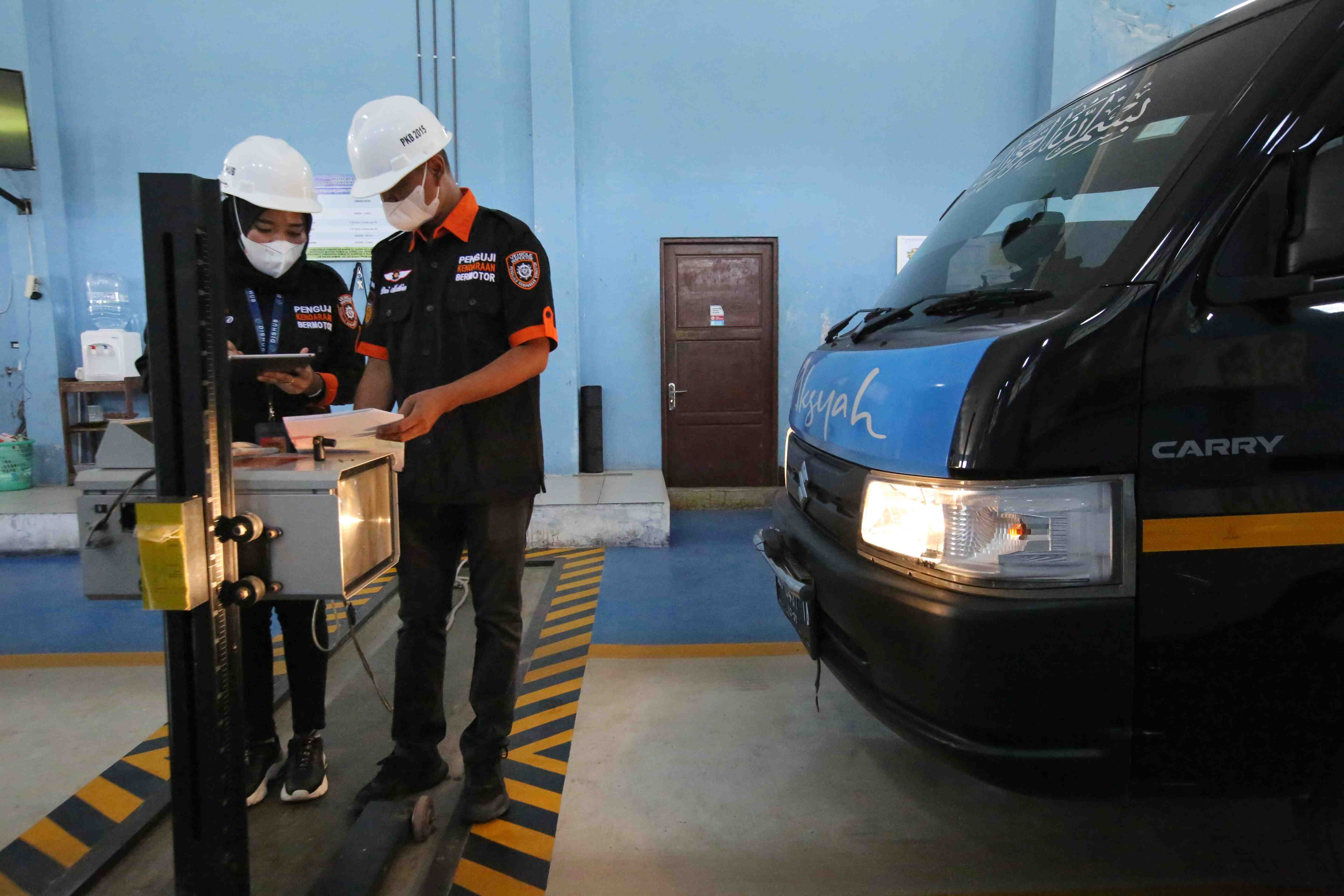 UJI PANCAR LAMPU KENDARAAN