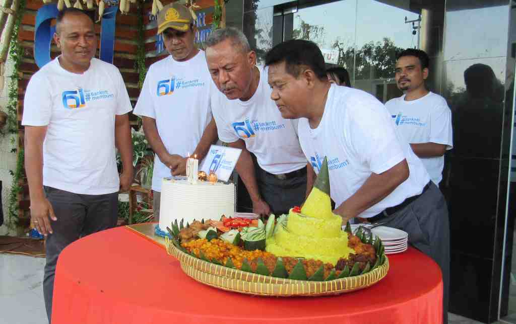  TIUP LILIN  PERINGATAN HUT KE-61 BANK NTT					