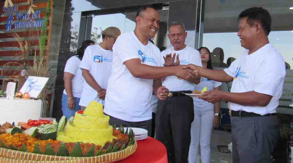TUMPENG HUT ke 61 BANK NTT				