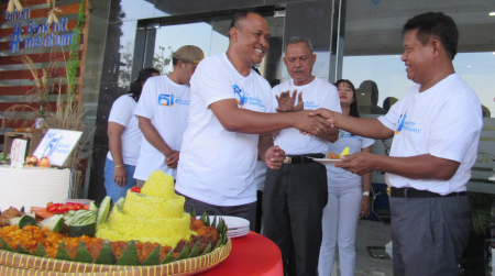 TUMPENG HUT ke 61 BANK NTT				