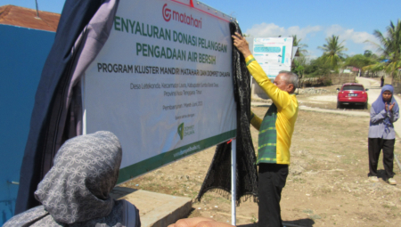 PERESMIAN BADAN PENGELOLA AIR BERSIH