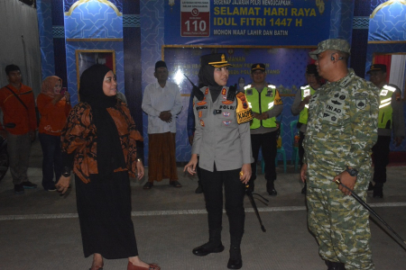 TINJAU POSKO MUDIK
