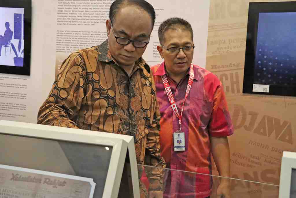 MENKOMINFO BERKUNJUNG KE MONUMEN PERS NASIONAL