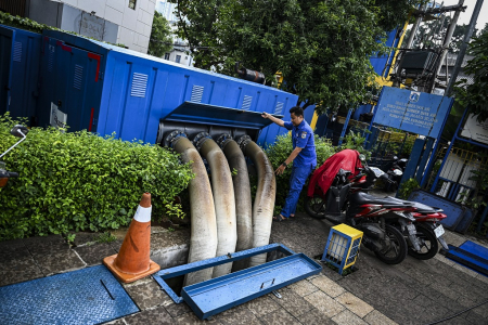 PEMERIKSAAN POMPA AIR ANTISIPASI BANJIR