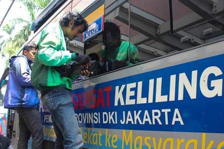PELAYANAN SAMSAT KELILING DI JADETABEK