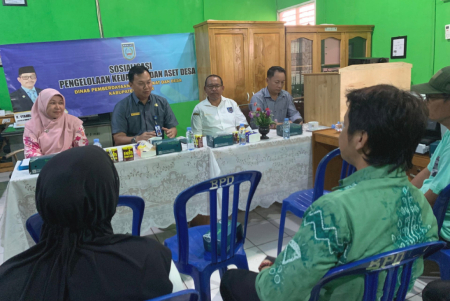 SOSIALISASI PENGAMANAN ASET DESA