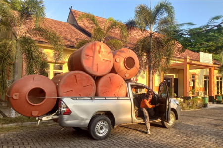 BPBD BANJAR SIAPKAN 5 UNIT TANDON