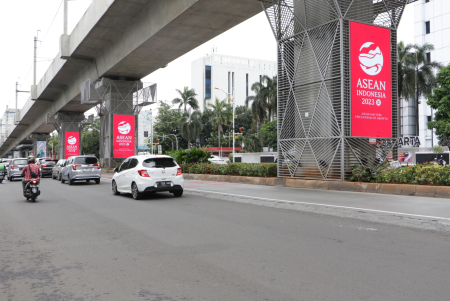SOSIALISASI ASEAN 2023 INDONESIA MELALUI VIDEOTRON
