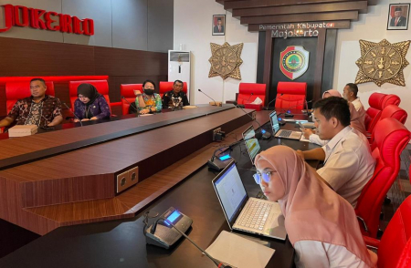 PENDAMPINGAN SP4N LAPOR DI KAB MOJOKERTYO