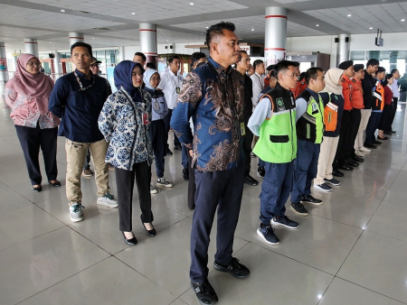 APEL GABUNGAN PENGAMANAN MUDIK 
