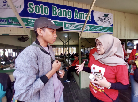 PENGUNJUNG SAMPAIKAN KELUHAN