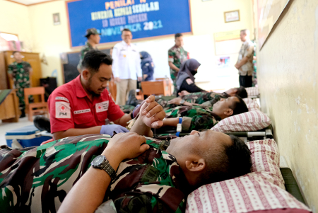 DONOR DARAH TMMD di TEMANGGUNG