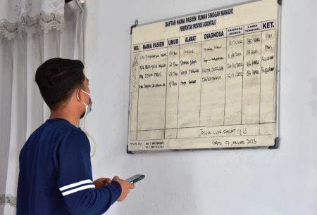 DATA PASIEN RUMAH SINGGAH