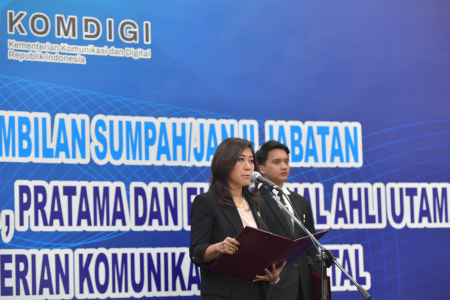 PELANTIKAN JPT MADYA DAN PRATAMA KEMKOMDIGI 