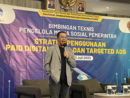 BIMBINGAN TEKNIS PENGELOLA MEDIA SOSIAL PEMERINTAH