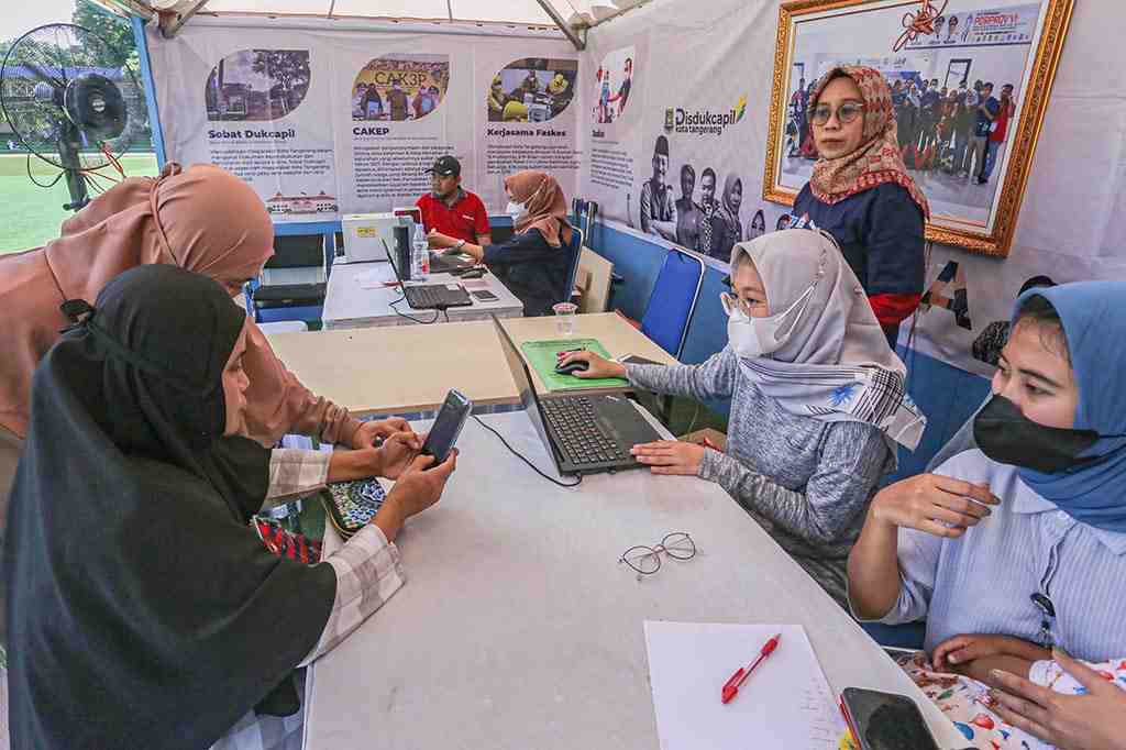 PELAYANAN DISDUKCAPIL DI KIMFEST 2022