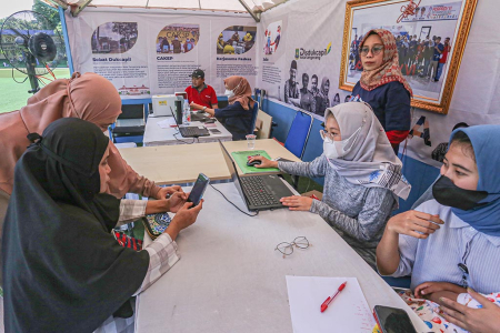 PELAYANAN DISDUKCAPIL DI KIMFEST 2022