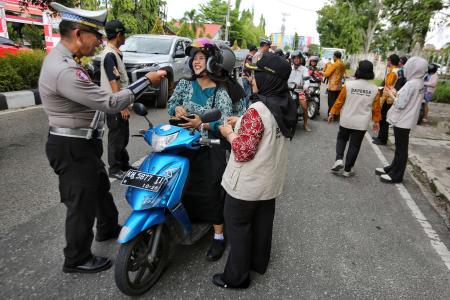 EDUKASI TERTIB BERLALU LINTAS 