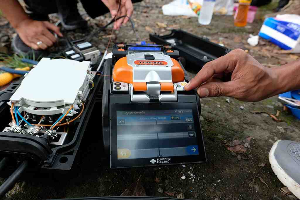 CARA KERJA FUSION SPLICER