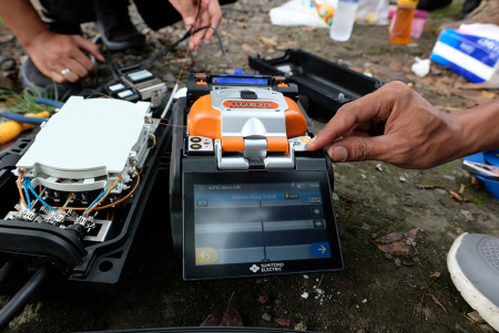 CARA KERJA FUSION SPLICER