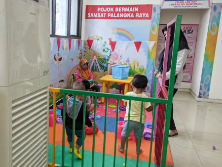  POJOK BERMAIN SAMSAT KOTA PALANGKA RAYA