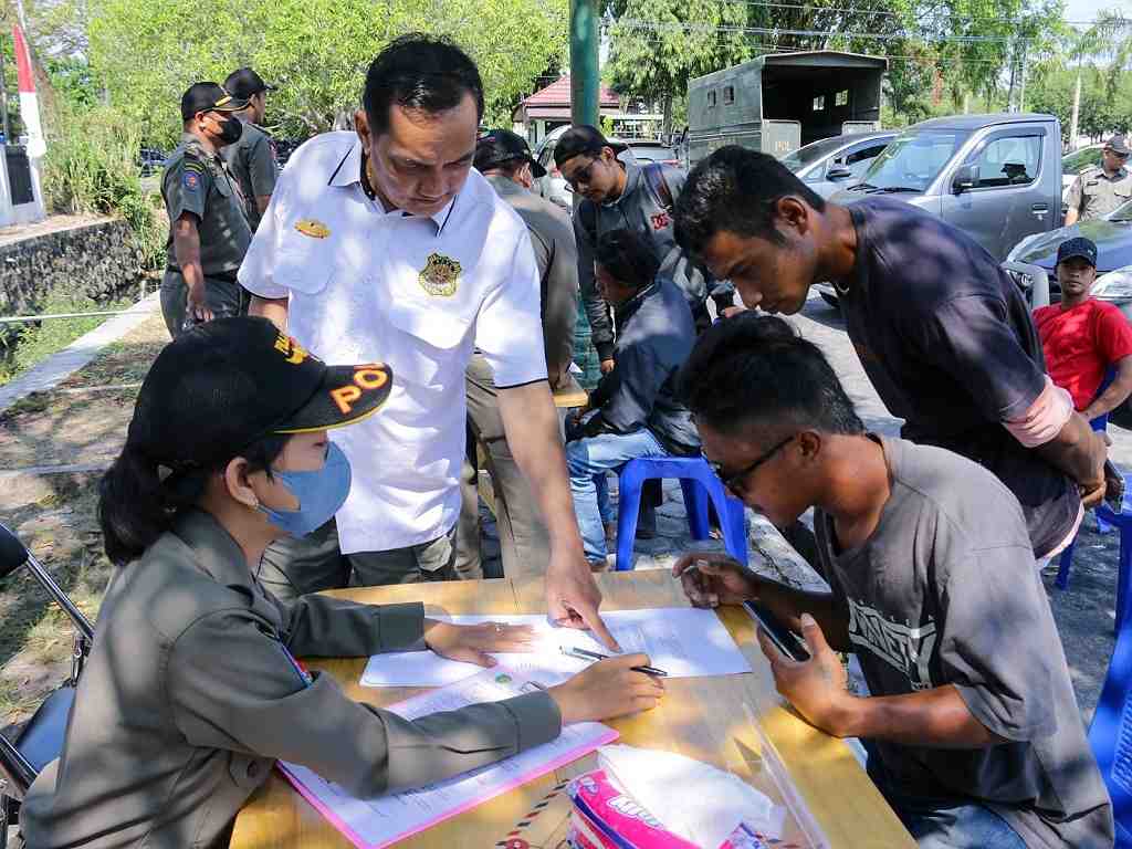 RAZIA KTP di PALANGKA RAYA