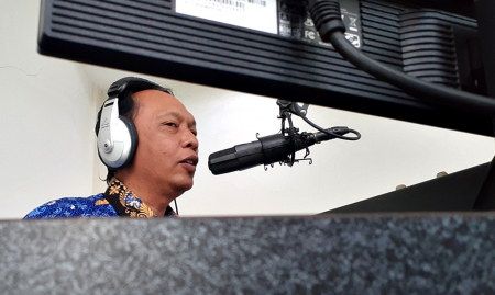 SIARAN RADIO di LPPL GAGAK RIMANG BLORA