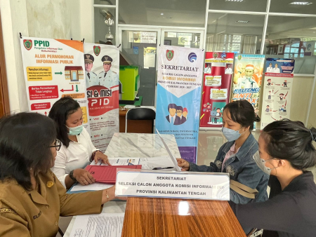 PENERIMAAN BERKAS SELEKSI ANGGOTA KOMISI INFORMASI