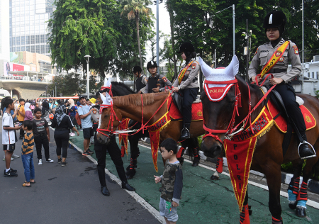 CAR FREE DAY PERTAMA TAHUN 2024 DI JAKARTA