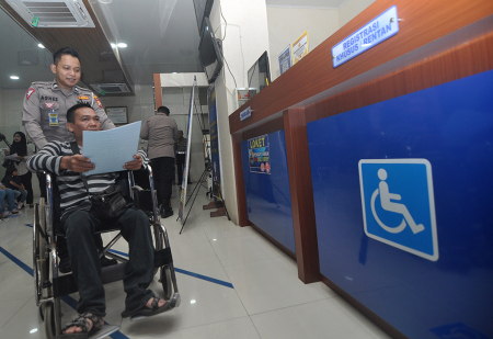 LAYANAN SIM BAGI PENYANDANG DISABILITAS