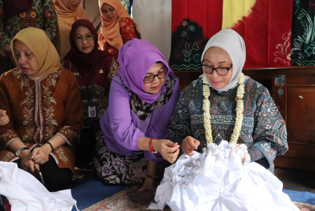 COBA PROSES JAHIT POLA
